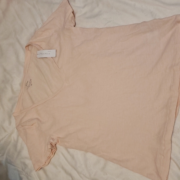 NEW J. Crew Vintage Tee #L2169 Soft Comfy Barbiecore Summer Tropical Coral Pink - Picture 6 of 7